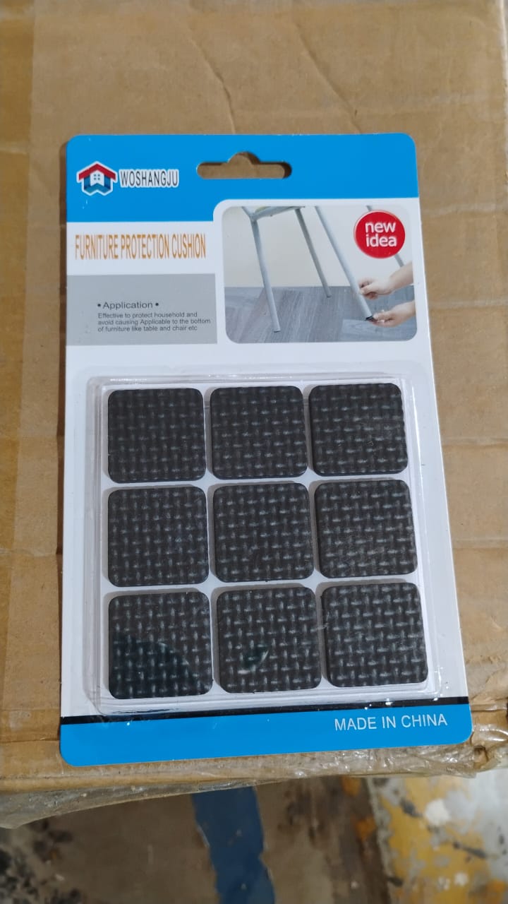 Self Adhesive Furniture Pads - Square (18 Pcs Set) Self Adhesive Furniture Pads - Square (18 Pcs Set)